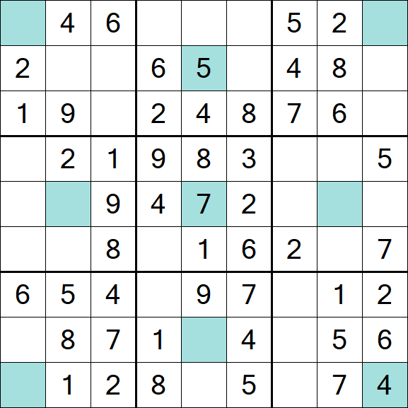 Girandola Sudoku - Einfach