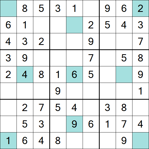 Girandola Sudoku - Einfach