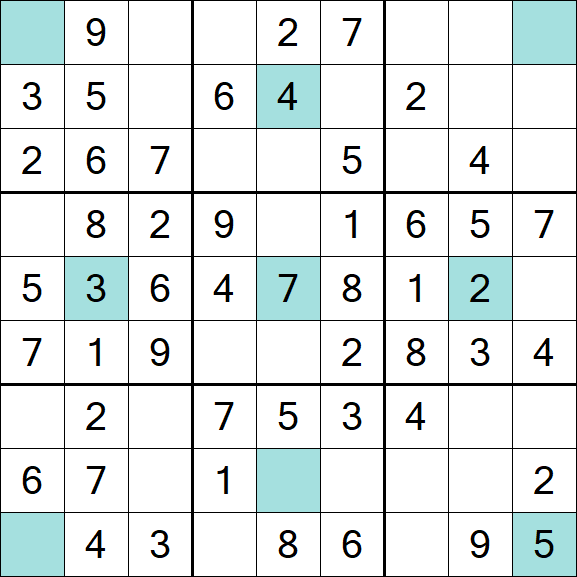 Girandola Sudoku - Einfach
