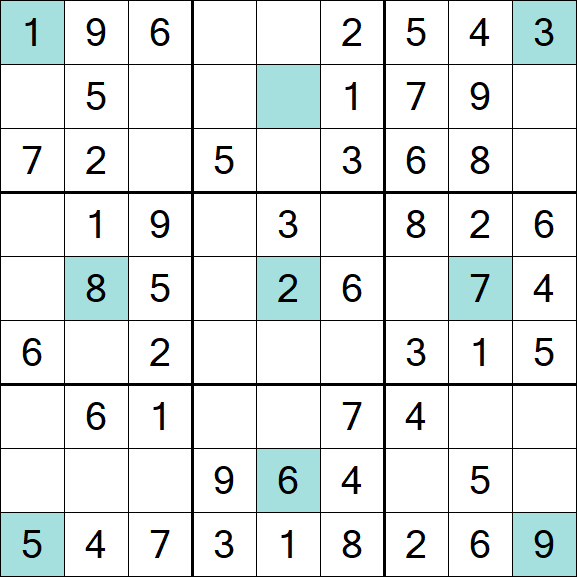 Girandola Sudoku - Easy