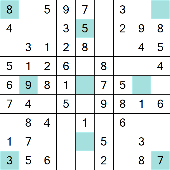 Girandola Sudoku - Einfach