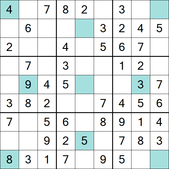 Girandola Sudoku - Einfach