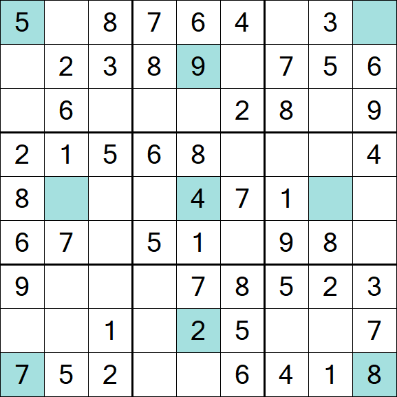 Girandola Sudoku - Einfach
