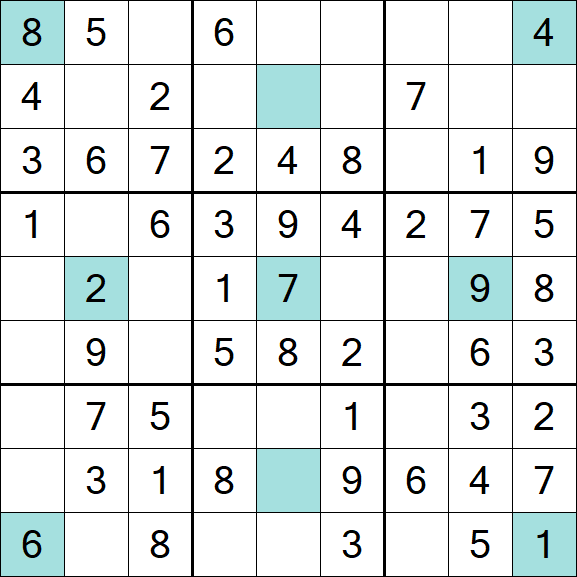 Girandola Sudoku - Einfach