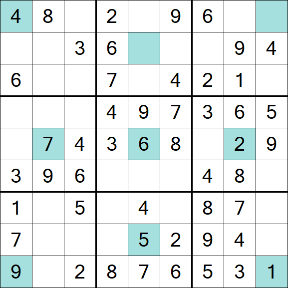 Girandola Sudoku - Einfach