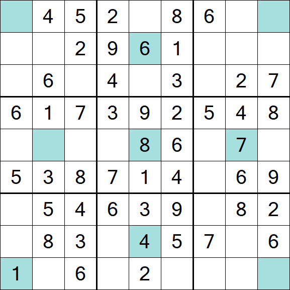 Girandola Sudoku - Einfach