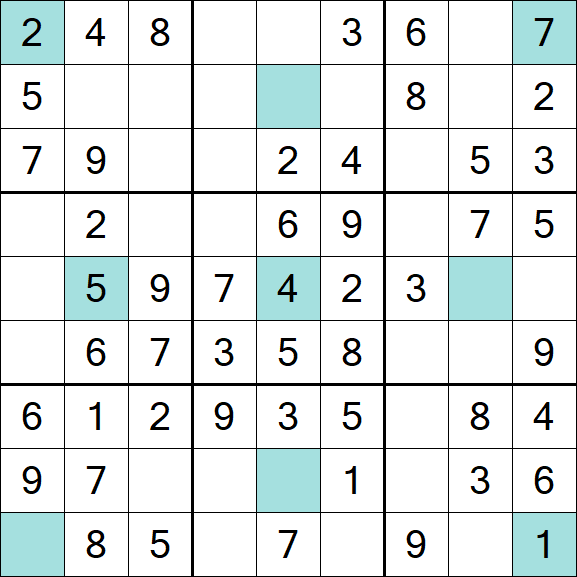 Girandola Sudoku - Einfach