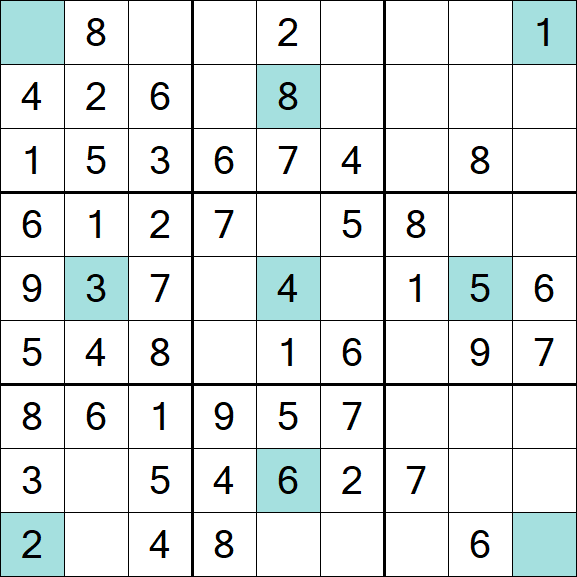 Girandola Sudoku - Fácil