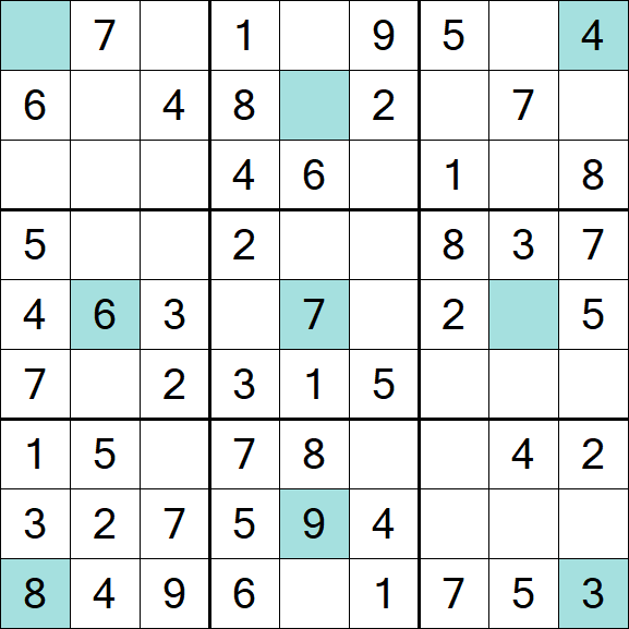 Girandola Sudoku - Einfach