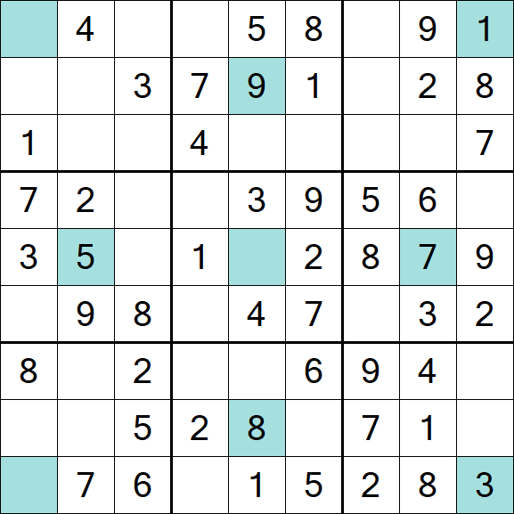 Girandola Sudoku - Einfach