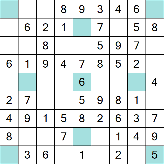 Girandola Sudoku - Fácil