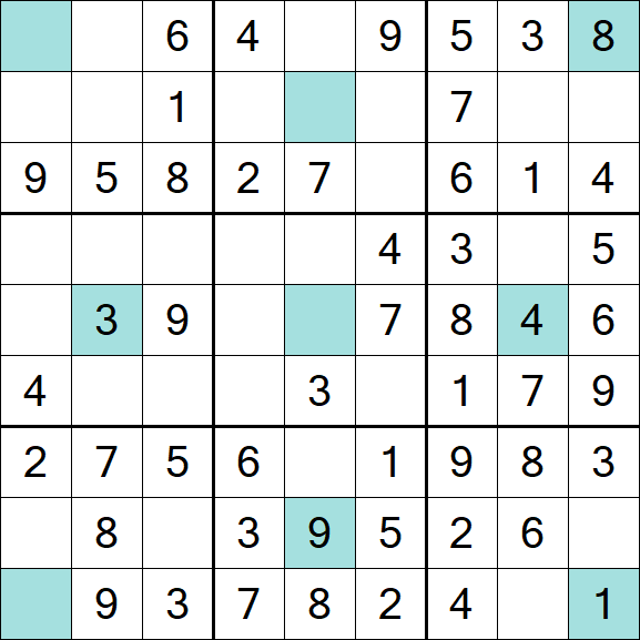 Girandola Sudoku - Einfach