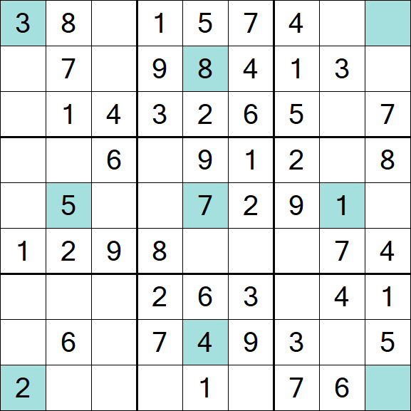 Girandola Sudoku - Einfach