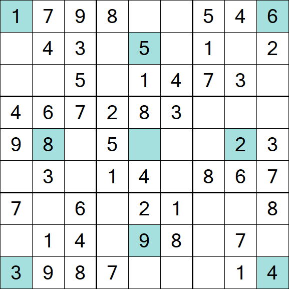 Girandola Sudoku - Easy