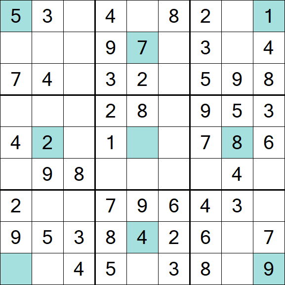 Girandola Sudoku - Einfach
