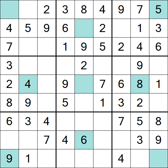 Girandola Sudoku - Easy