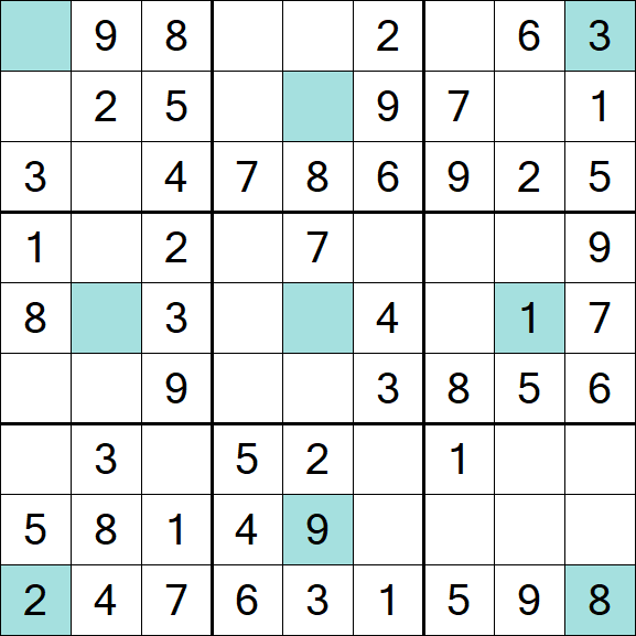 Girandola Sudoku - Einfach