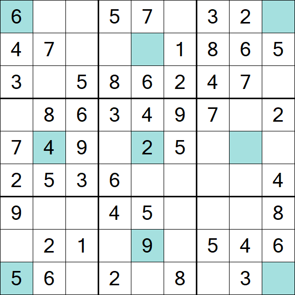 Girandola Sudoku - Einfach