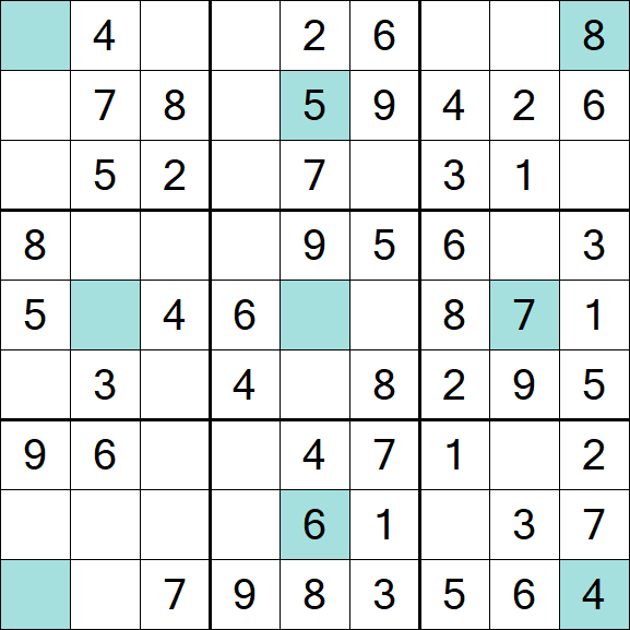Girandola Sudoku - Easy