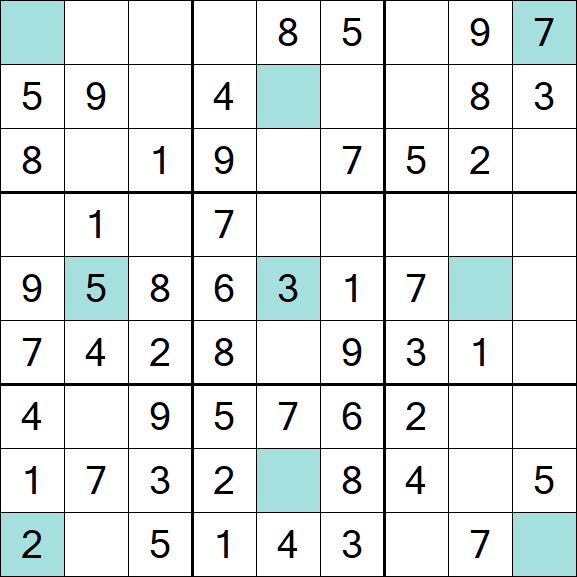 Girandola Sudoku - Easy