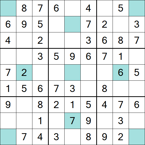 Girandola Sudoku - Easy