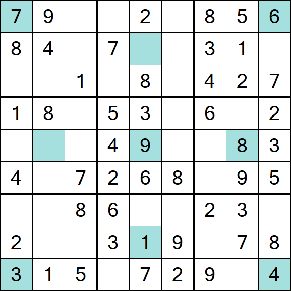 Girandola Sudoku - Easy