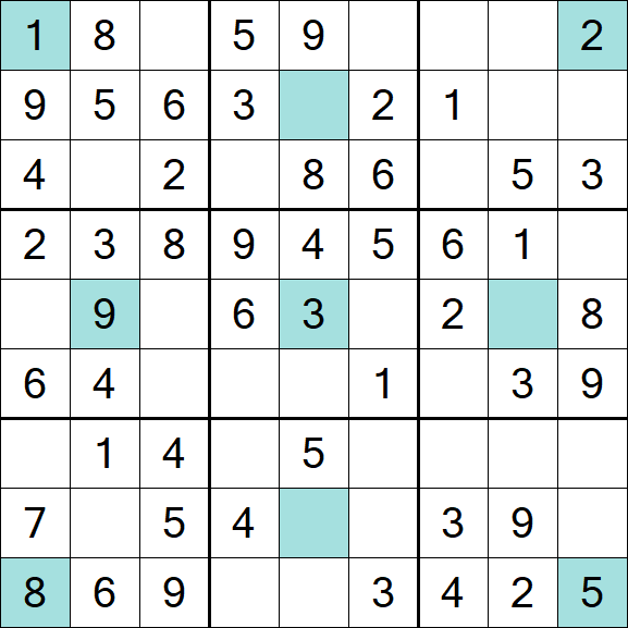 Girandola Sudoku - Easy