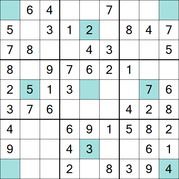 Girandola Sudoku - Easy