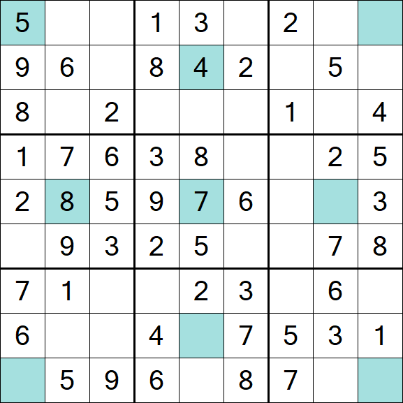 Girandola Sudoku - Easy