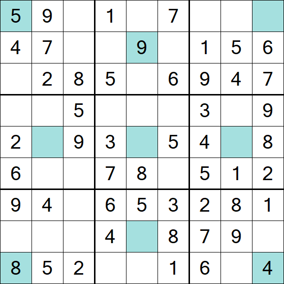 Girandola Sudoku - Easy