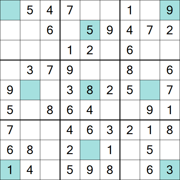 Girandola Sudoku - Easy
