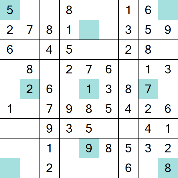Girandola Sudoku - Easy