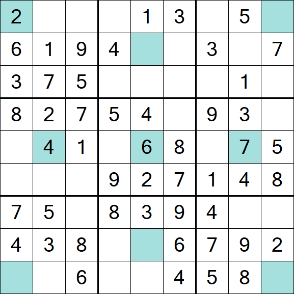 Girandola Sudoku - Einfach