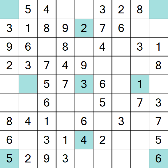 Girandola Sudoku - Einfach