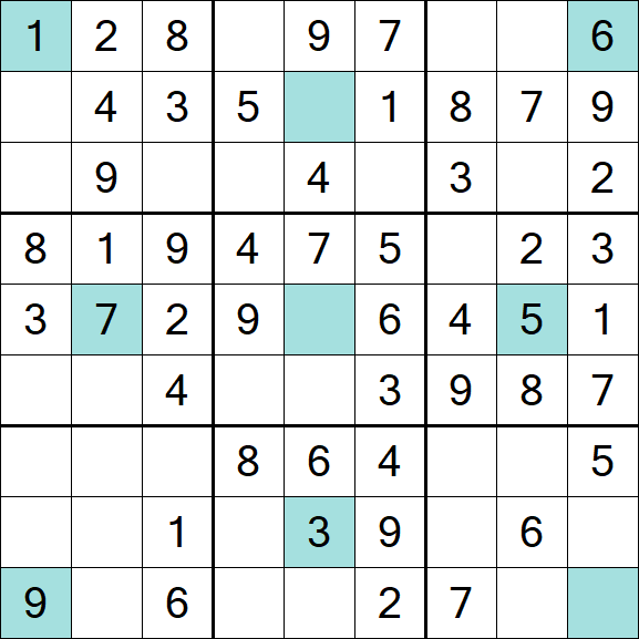 Girandola Sudoku - Einfach