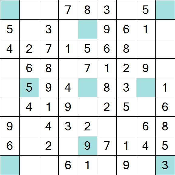 Girandola Sudoku - Einfach