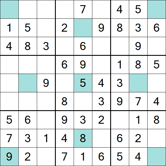 Girandola Sudoku - Einfach