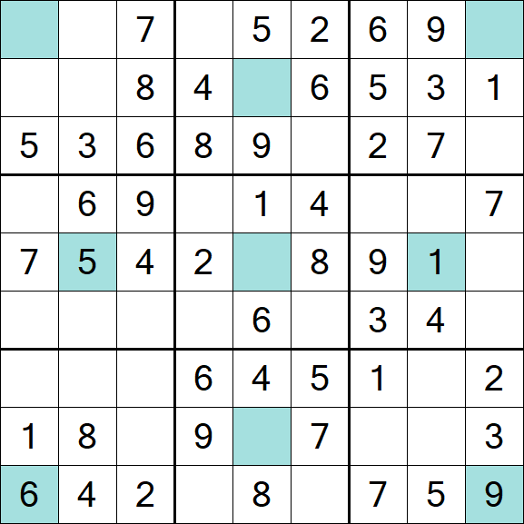 Girandola Sudoku - Einfach