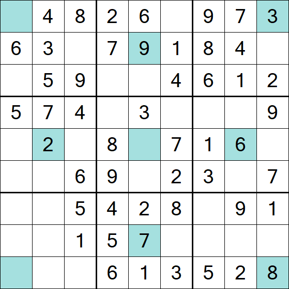 Girandola Sudoku - Einfach