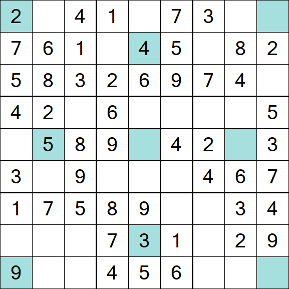 Girandola Sudoku - Einfach