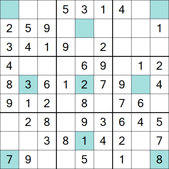 Girandola Sudoku - Einfach