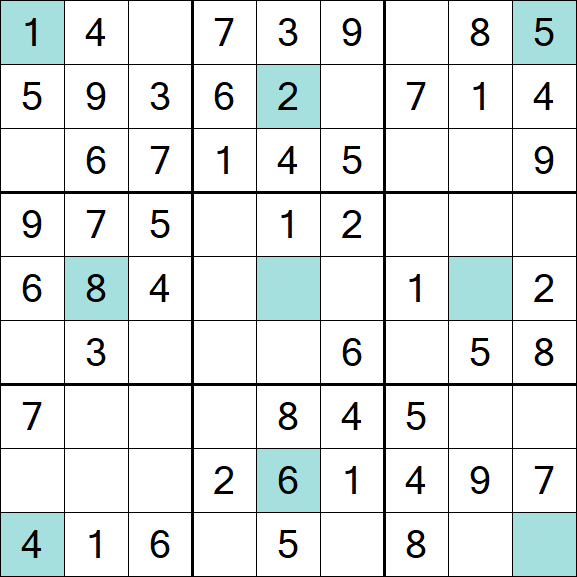 Girandola Sudoku - Easy