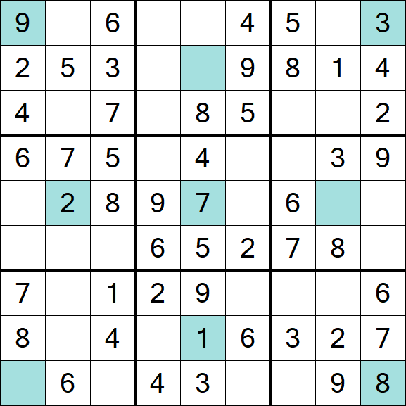 Girandola Sudoku - Einfach