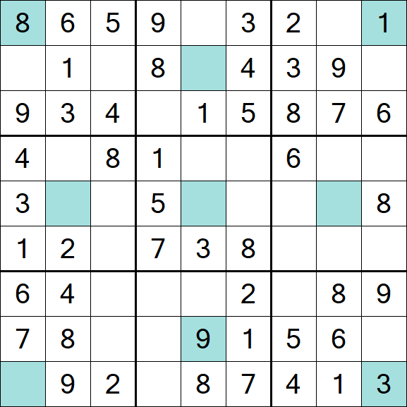 Girandola Sudoku - Einfach
