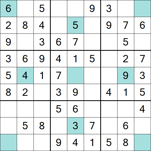 Girandola Sudoku - Einfach