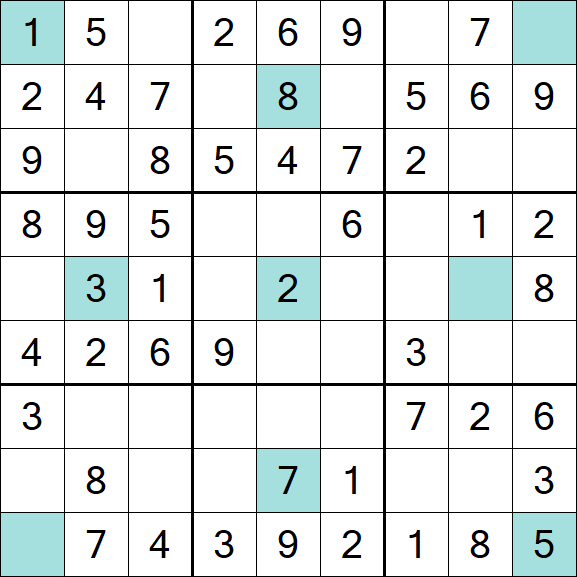 Girandola Sudoku - Einfach