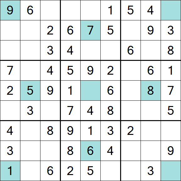 Girandola Sudoku - Einfach