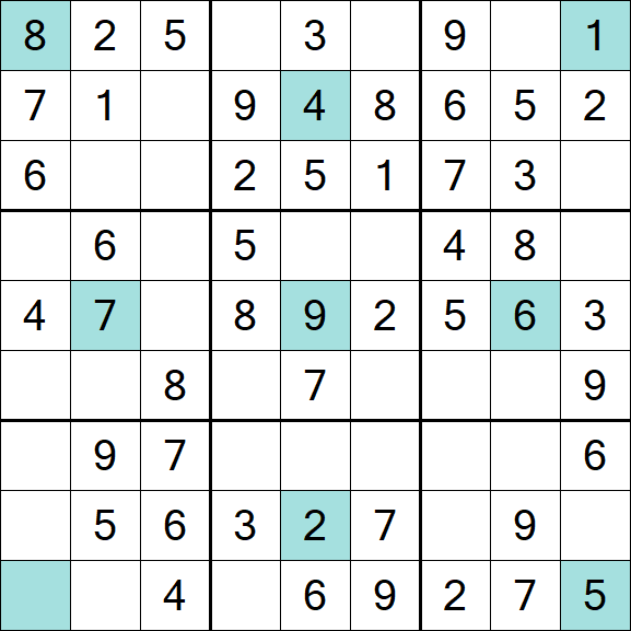 Girandola Sudoku - Einfach