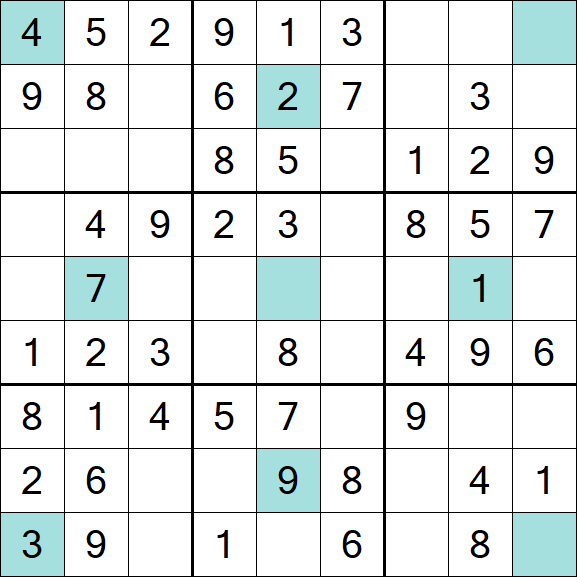 Girandola Sudoku - Einfach