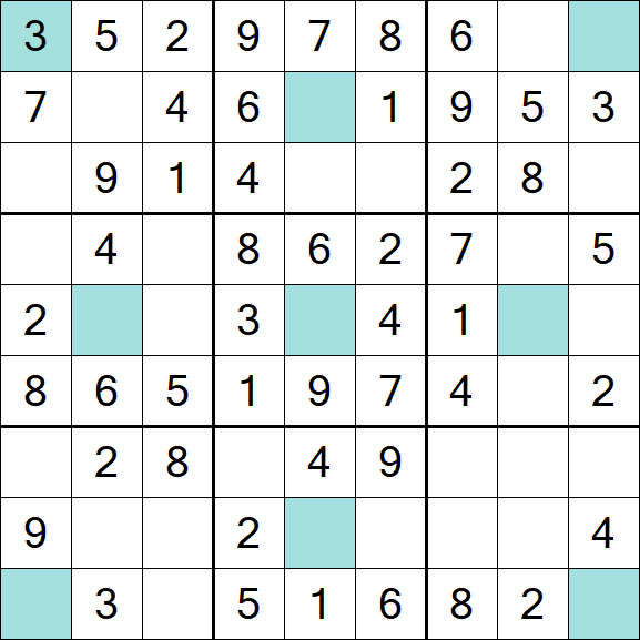 Girandola Sudoku - Fácil